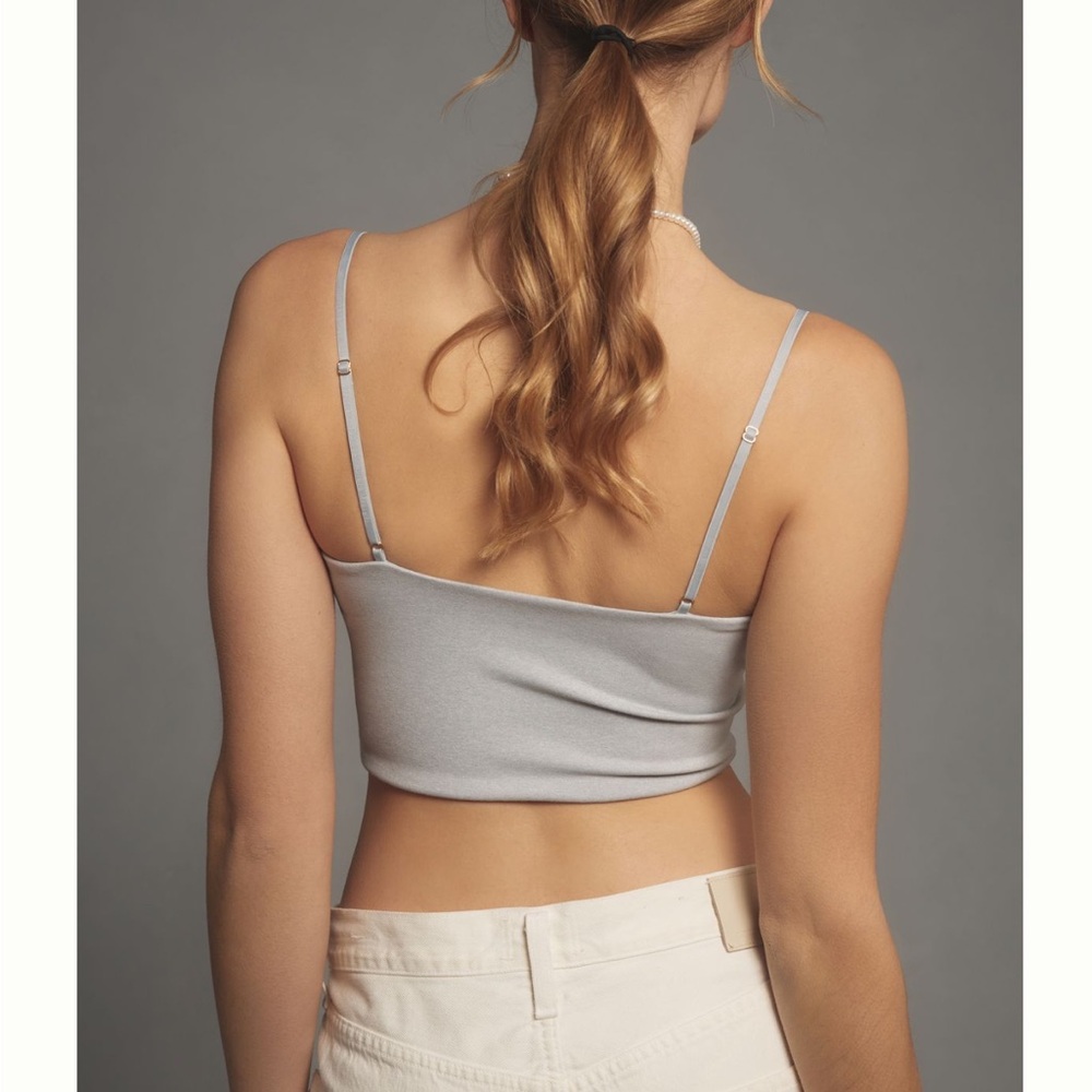 Anthropologie Knit Corset Bustier Cami - Picture 3 of 7